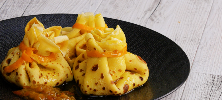 Crêpes Suzette à la clémentine