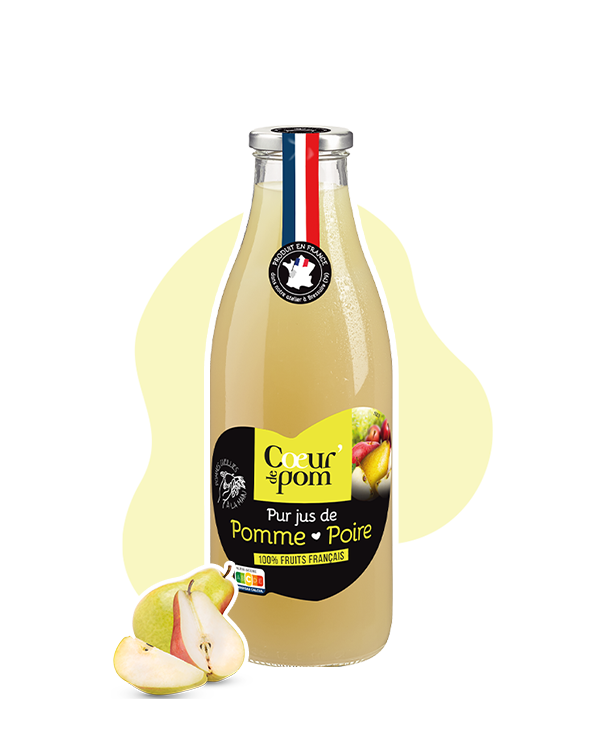 Pur jus de pommes & poires