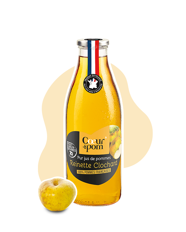 Pur jus de pommes Reinette Clochard