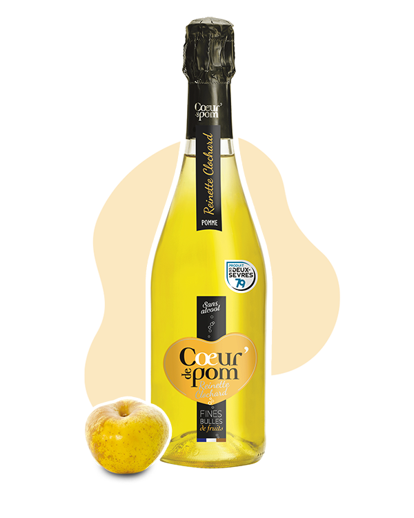 Fines bulles de pommes Reinette Clochard