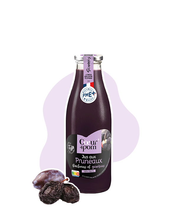 Jus de pomme pruneaux