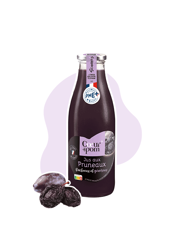 Jus de pomme pruneaux