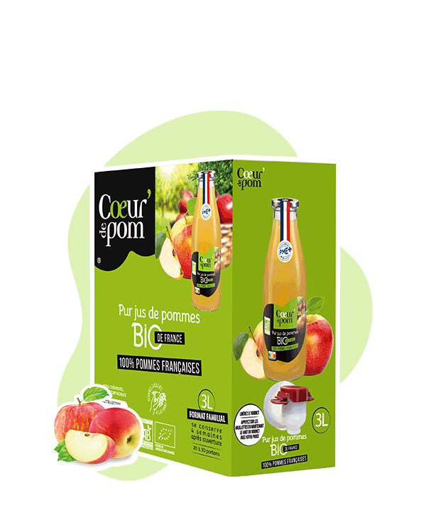Pur jus de pommes BIO