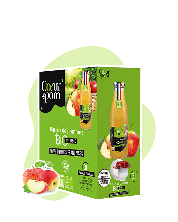 Pur jus de pommes BIO