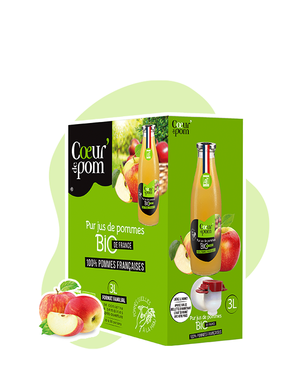Pur jus de pommes BIO