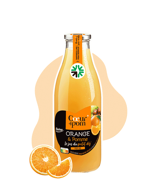 Pur jus d'Orange & Pomme consigné