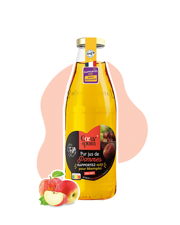 Pur Jus de Pommes Naturel consigné