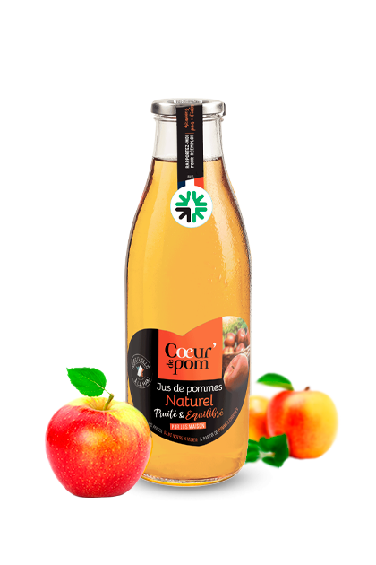 Pur Jus de Pommes Naturel consigné