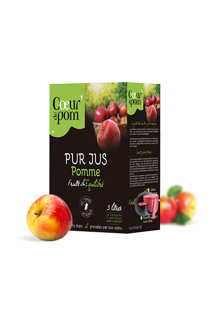 Pur jus de Pommes Naturel en Bag In Box 3 L