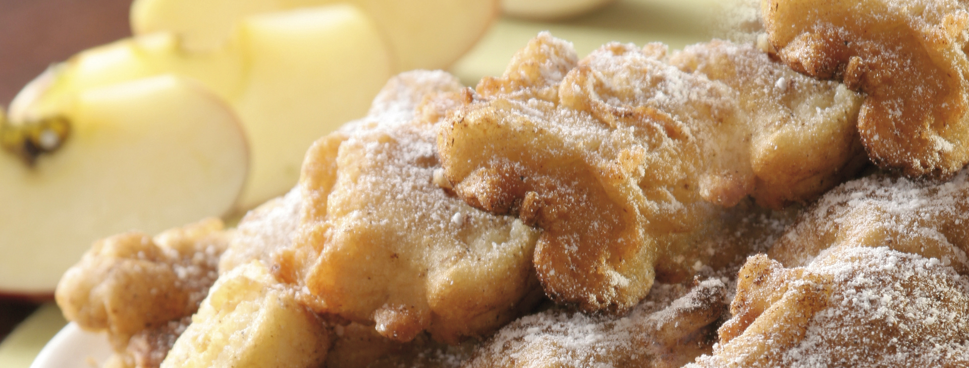 Beignets de carnaval aux pommes