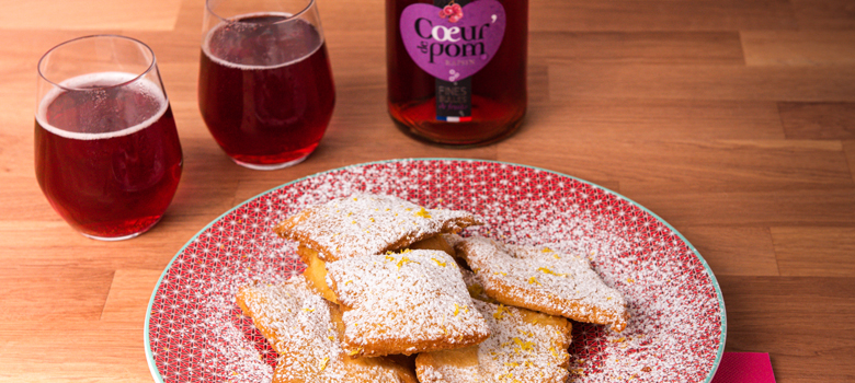 Beignets de carnaval au citron