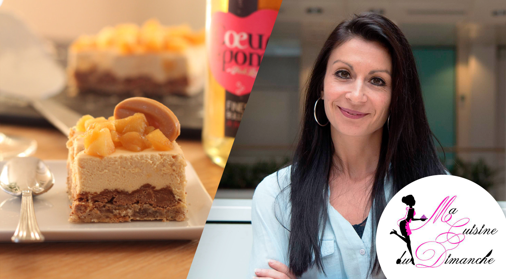 Entremets Dulcey Et Pommes Caramelisees Recettes Coeur De Pom