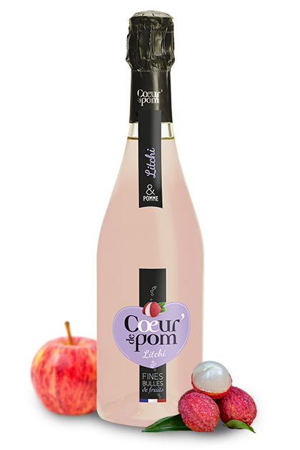 Fines Bulles aux Fruits - Pomme & Litchi 75cl