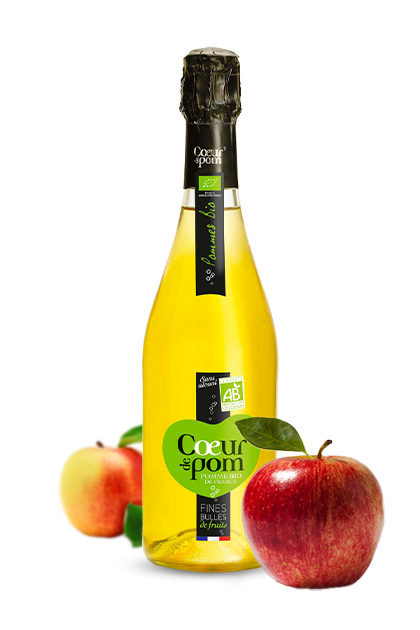 Fines Bulles de Fruits Pomme bio 75 cl