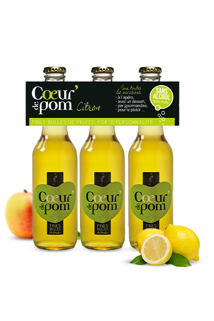 Fines Bulles de Fruits Citron - 3X27.5cl