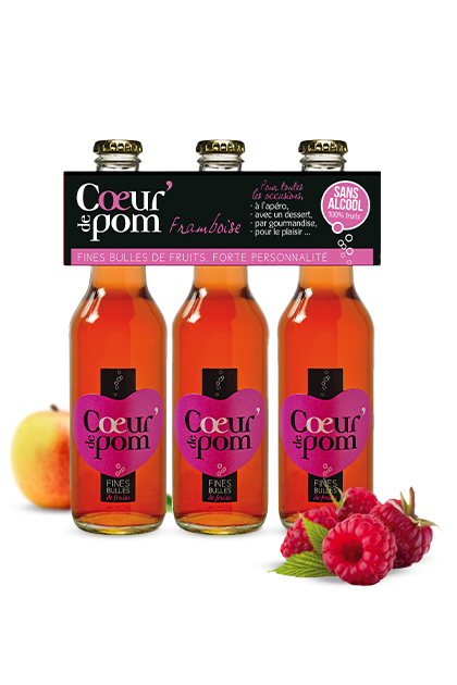 Fines Bulles de Fruits Framboise - 3 X 27.5cl