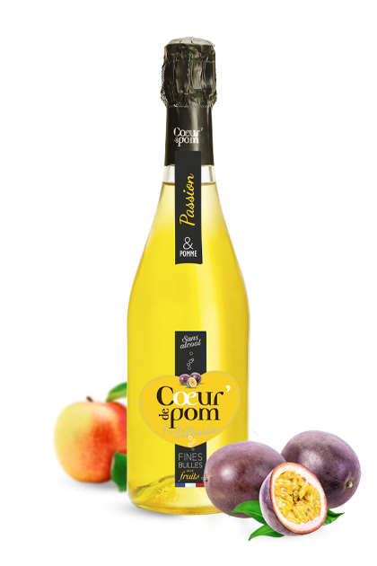 Fines Bulles aux Fruits - Pomme & Fruit de la Passion 75cl