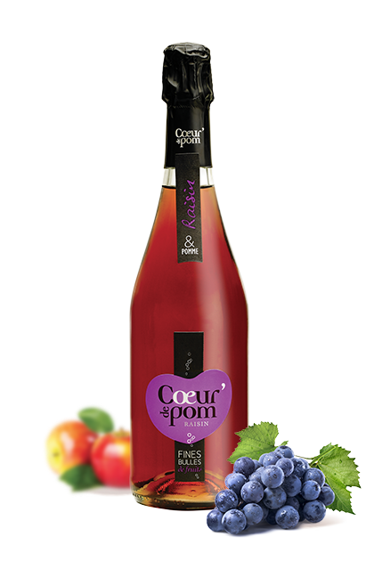 Fines Bulles de Fruits Raisins