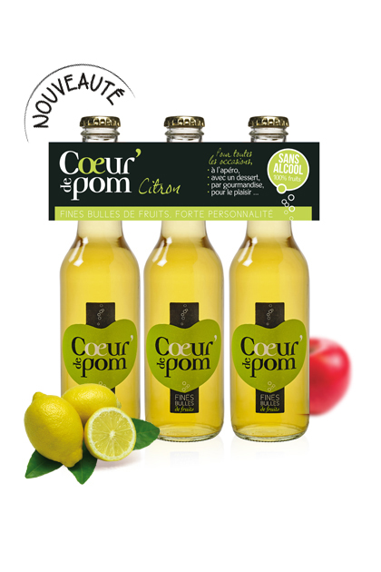 Fines Bulles de Fruits Citron - 3X27.5cl