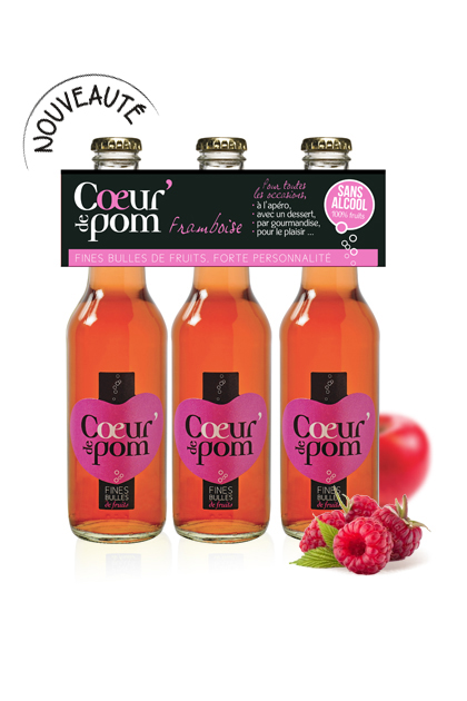 Fines Bulles de Fruits Framboise - 3 X 27.5cl