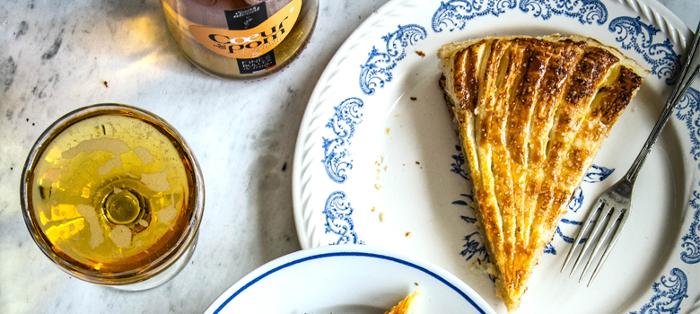 Galette des rois à la noisette