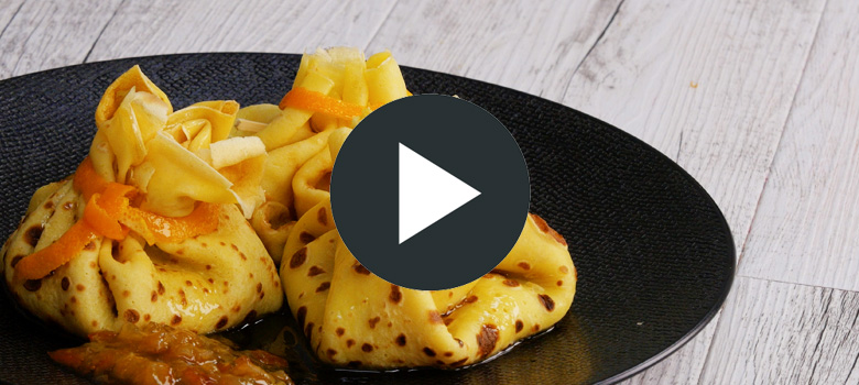 Crêpes Suzette à la clémentine