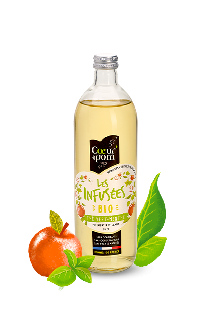 Infusées Bio thé-vert menthe
