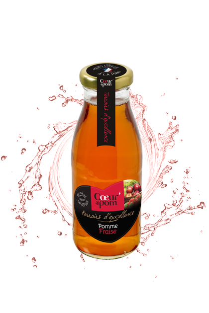 Jus de Pomme & Fraise - 25cl