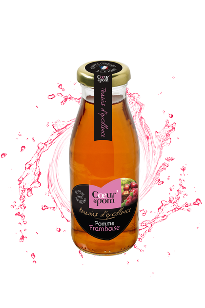 Jus de Pomme & Framboise - 25cl