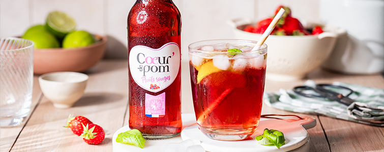 Mocktail fruits rouges