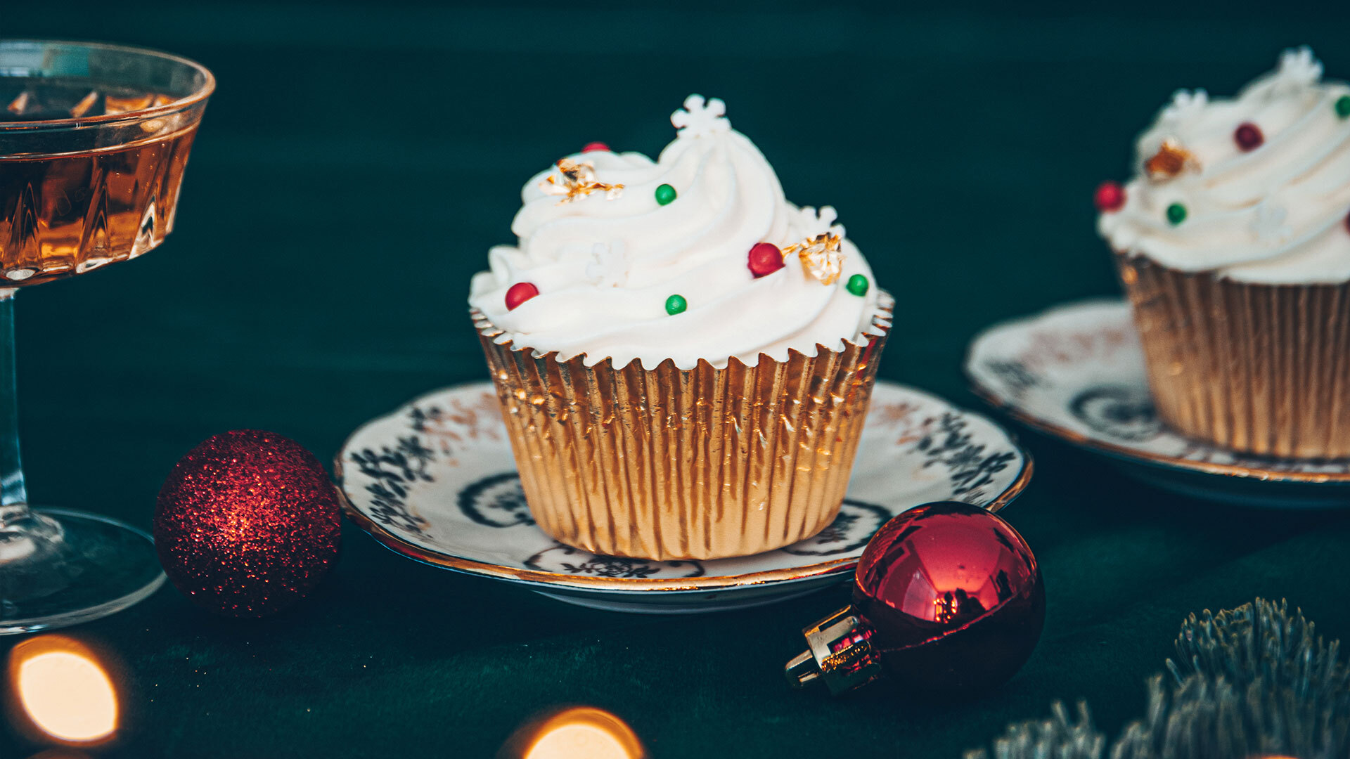 Cupcake de noël