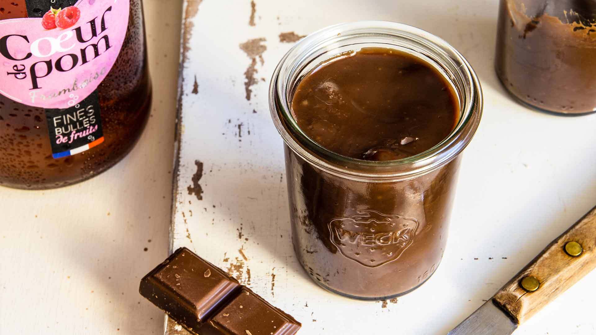 Pâte à tartiner chocolat au lait & vanille