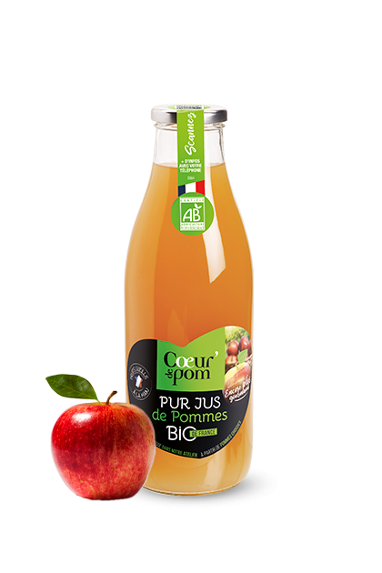 Jus de pomme bio