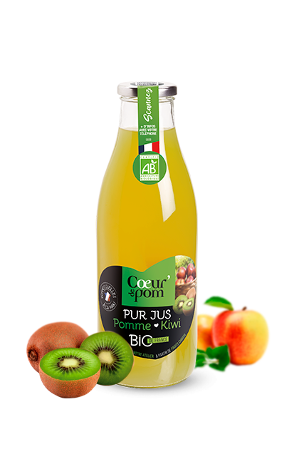 Pur jus Pomme & Kiwi Bio