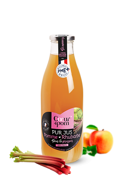 Pur jus de Pomme & Rhubarbe