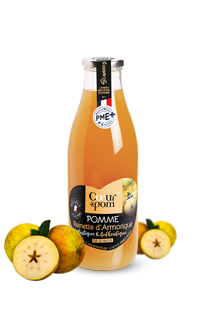Pur jus à la Reinette d'Armorique