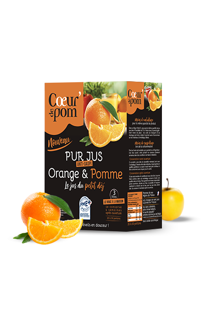 Pur jus d'Orange & Pomme - Bag in Box 3 L