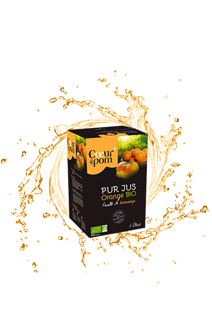 BIB 5 litres jus d'orange bio