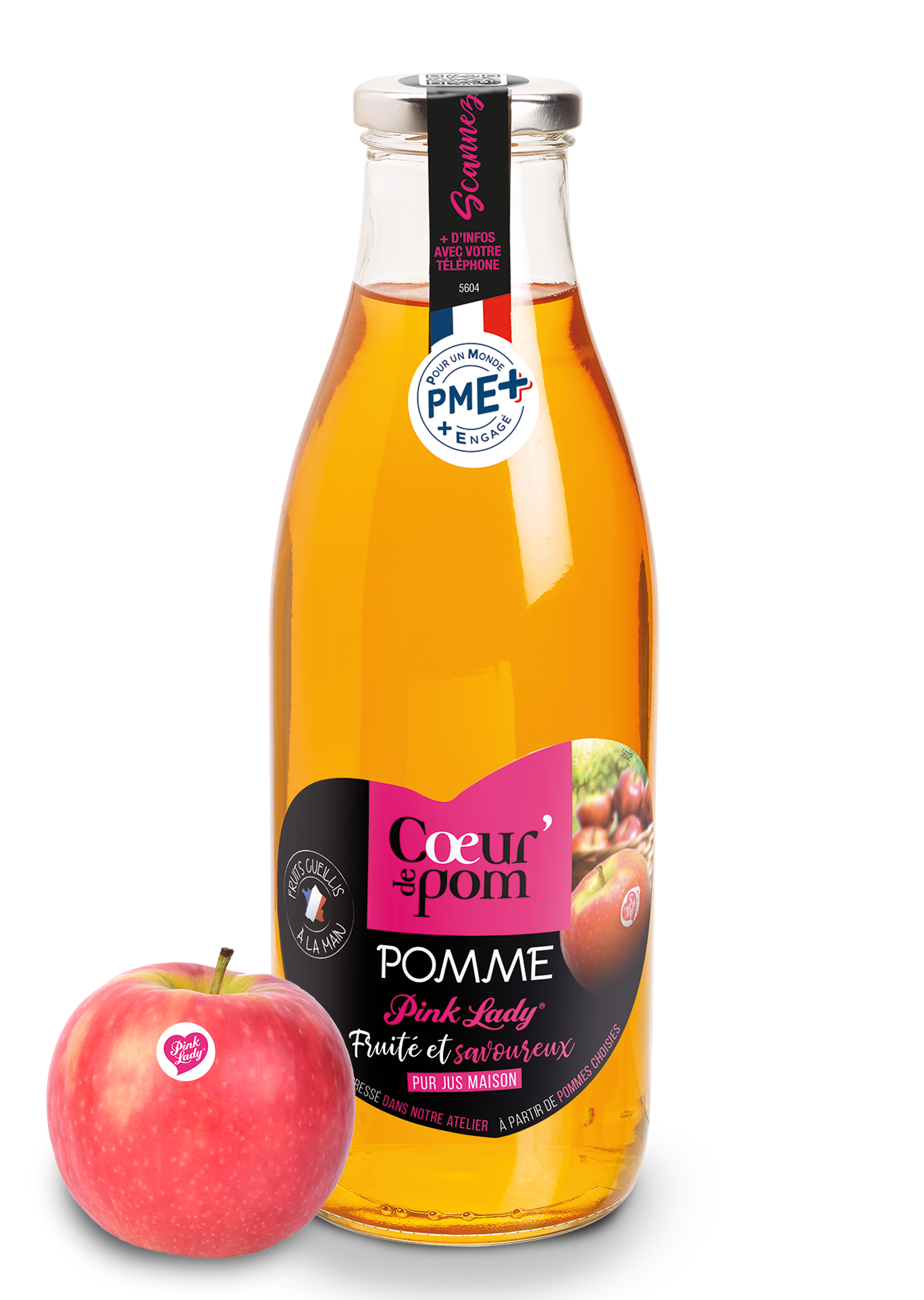 Pur jus de Pink Lady