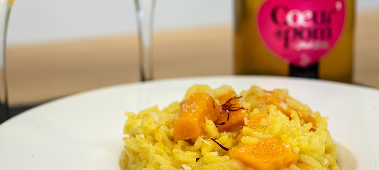 Risotto safrané au potiron