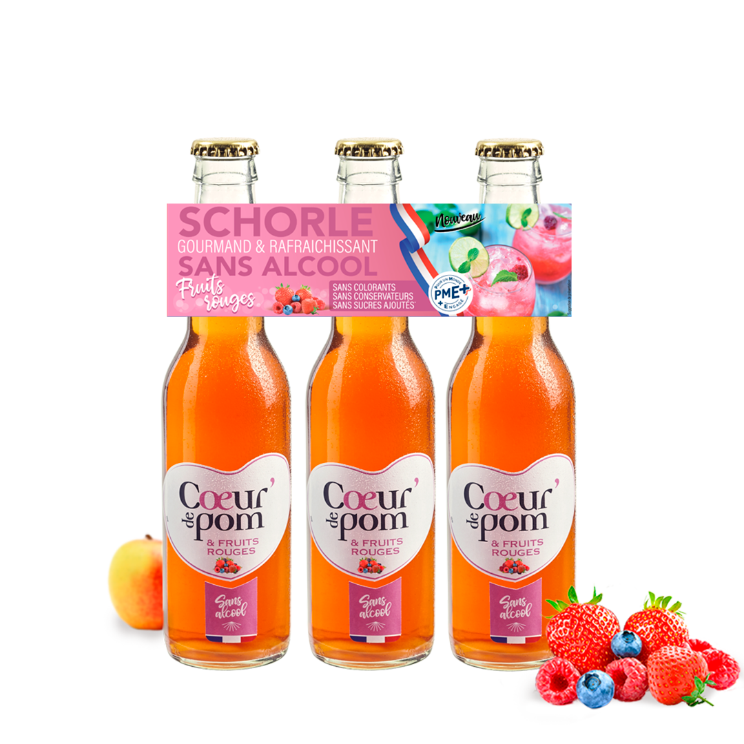 Schorle Fruits Rouges - 3 X 27.5cl
