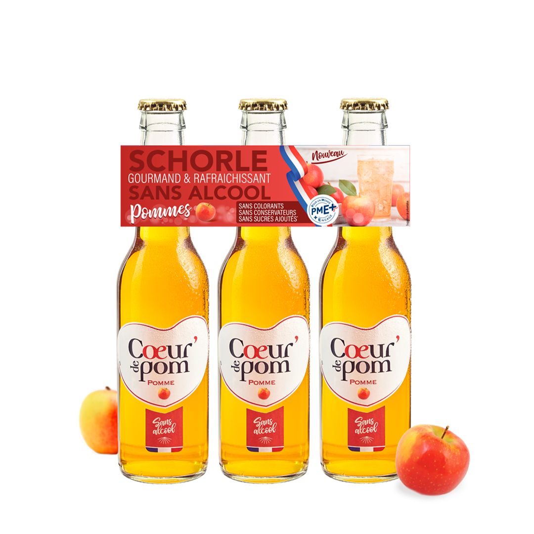 Schorle Pomme 3 x 27,5 cl