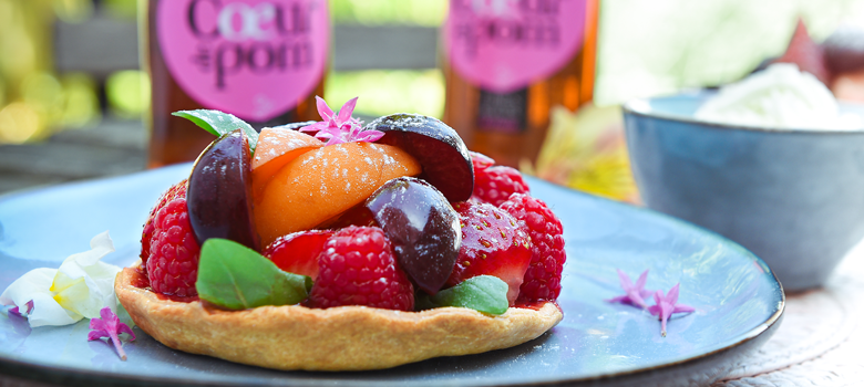 tartelette aux fruits d'été