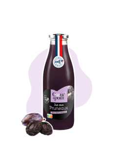 Pur jus de pommes & pruneaux