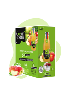 Pur jus de pommes BIO