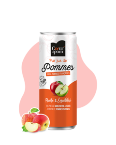 Pur Jus de Pommes - Canette alu 25cl