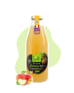 Pur Jus de pommes BIO consigné