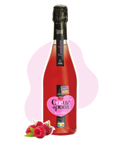 Fines Bulles de Fruits Framboise réemployable 75cl