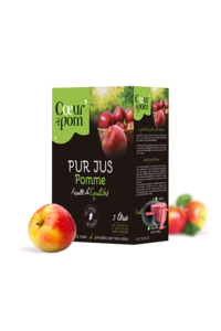 Pur jus de Pommes Naturel en Bag In Box 3 L