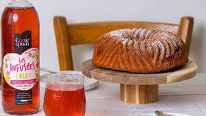 Bundt Cake fleur de sureau & framboises